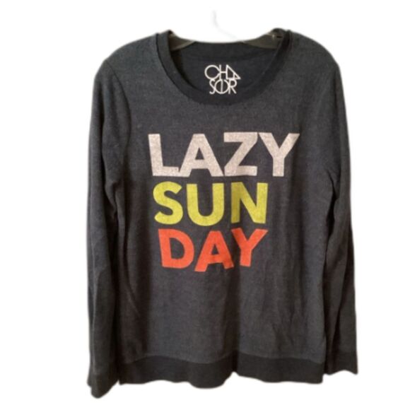 CHASER SIZE LARGE LAZY SUNDAY SWEATER - Picture 2 of 7